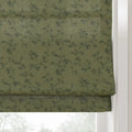 Britt Bengoechea x TWOPAGES Floral Print Linen Cotton Roman Blind Cordless