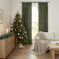 Britt Bengoechea x TWOPAGES Cottage Floral Printed Linen Cotton Pleated Curtains