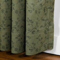 Britt Bengoechea x TWOPAGES Cottage Floral Printed Linen Cotton Pleated Curtains