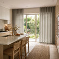 Liz Linen S-fold Curtain with Belt Hook - Lora Track