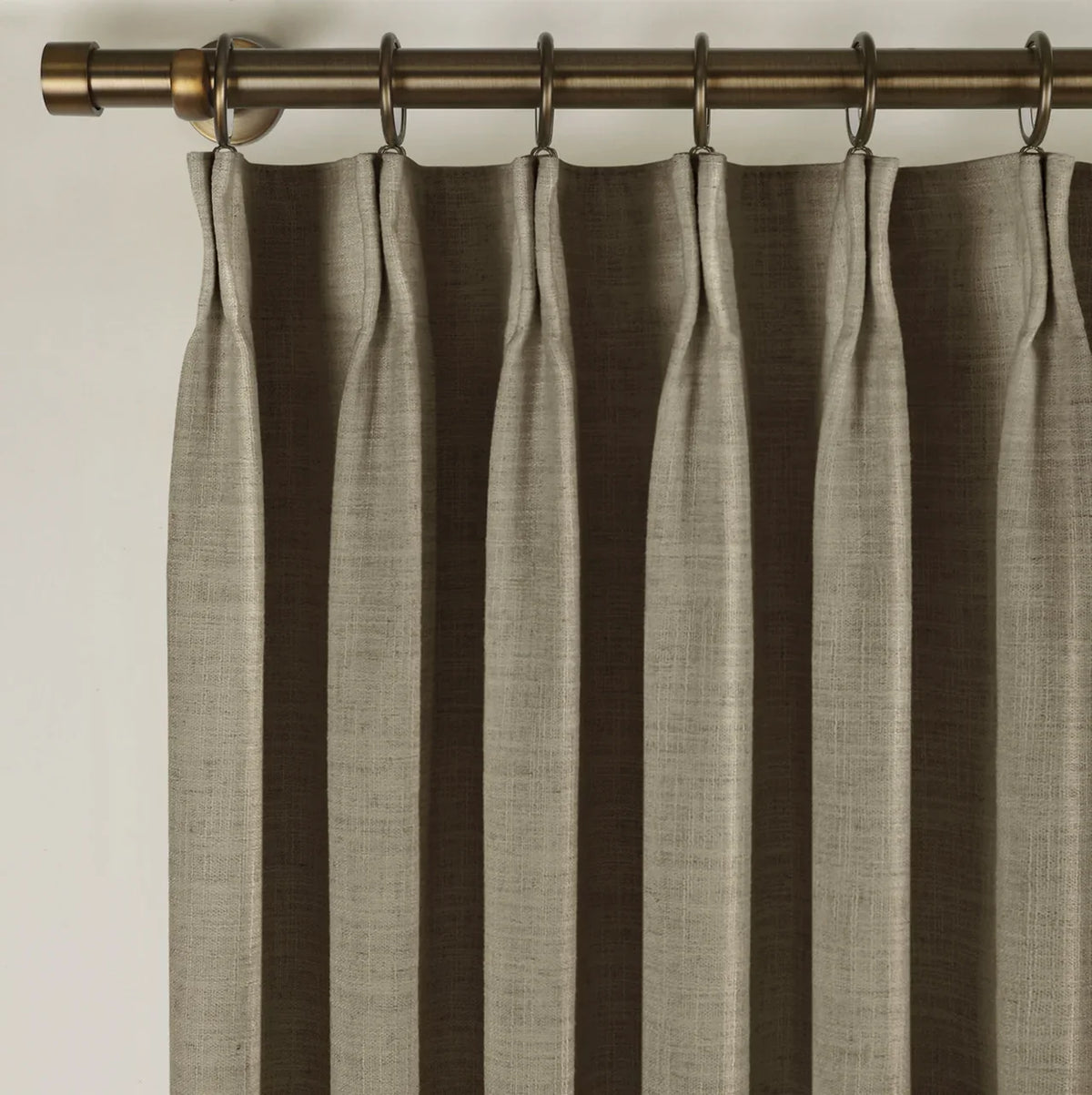 Liz Linen Pleated Curtains