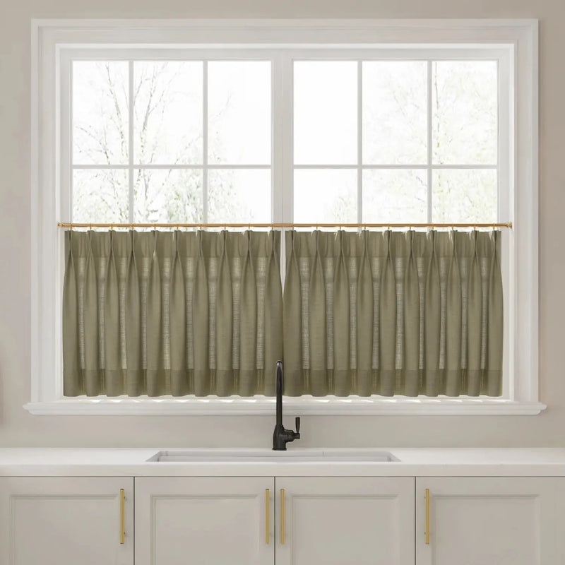 Liz Linen Cafe Curtains