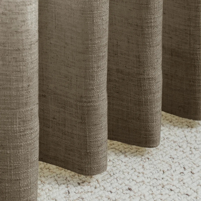 Liz Linen Soft Top Curtains