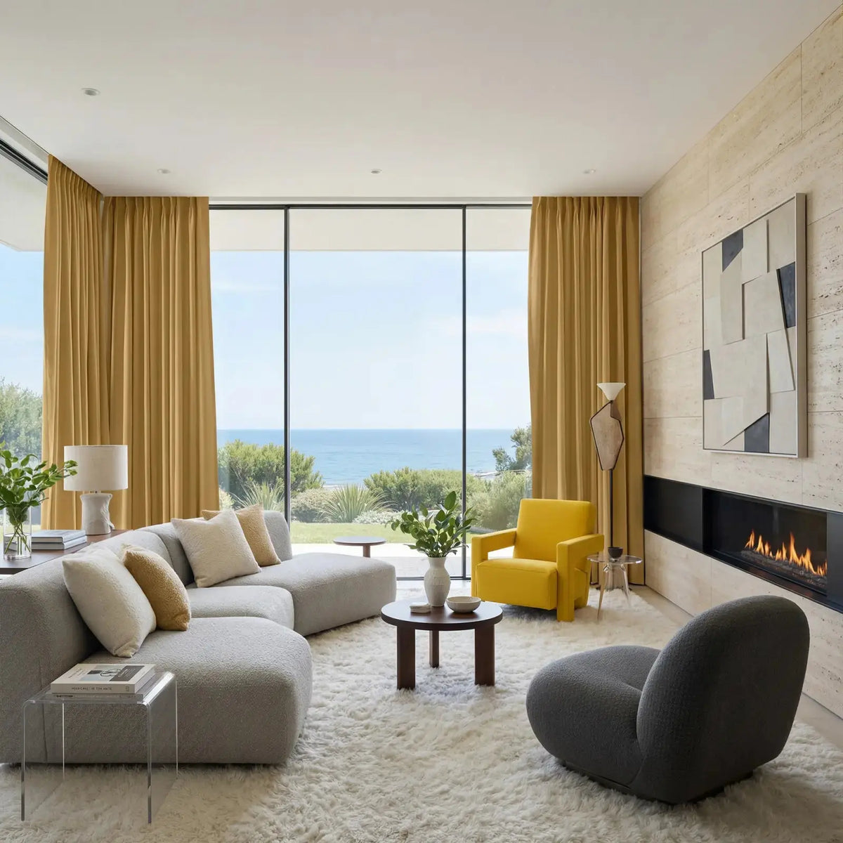 REGAL Flame Retardant Pleated Curtains
