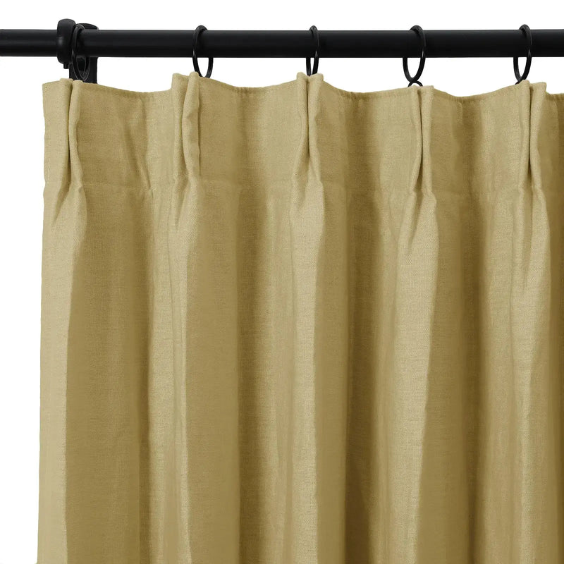 Patti Premium Belgian Linen Pleated Curtains