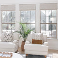 Smart Motorised Plain Roman Blind Cordless