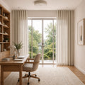 Jawara Linen Cotton S-fold Curtain with Belt Hook - Lora Track