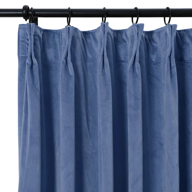 Birkin Velvet Pleated Curtains