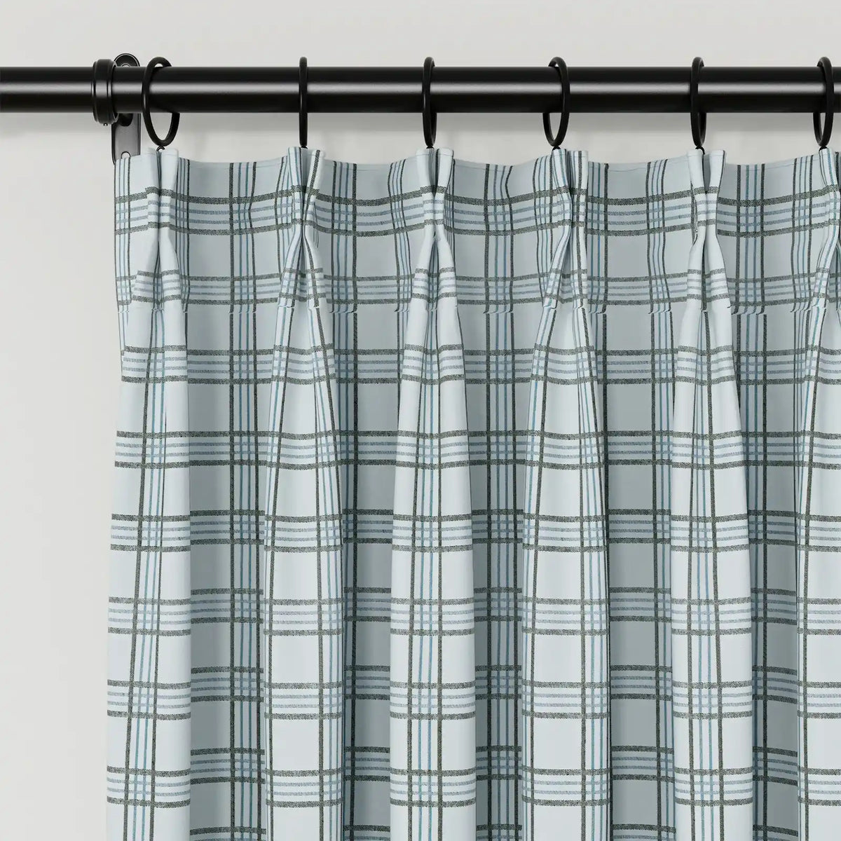 Britt Bengoechea x TWOPAGES Cottage Floral Printed Linen Cotton Pleated Curtains