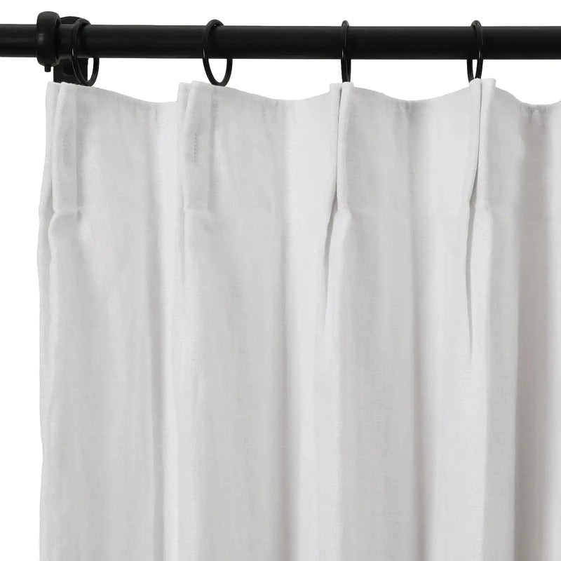 Patti Premium Belgian Linen Pleated Curtains