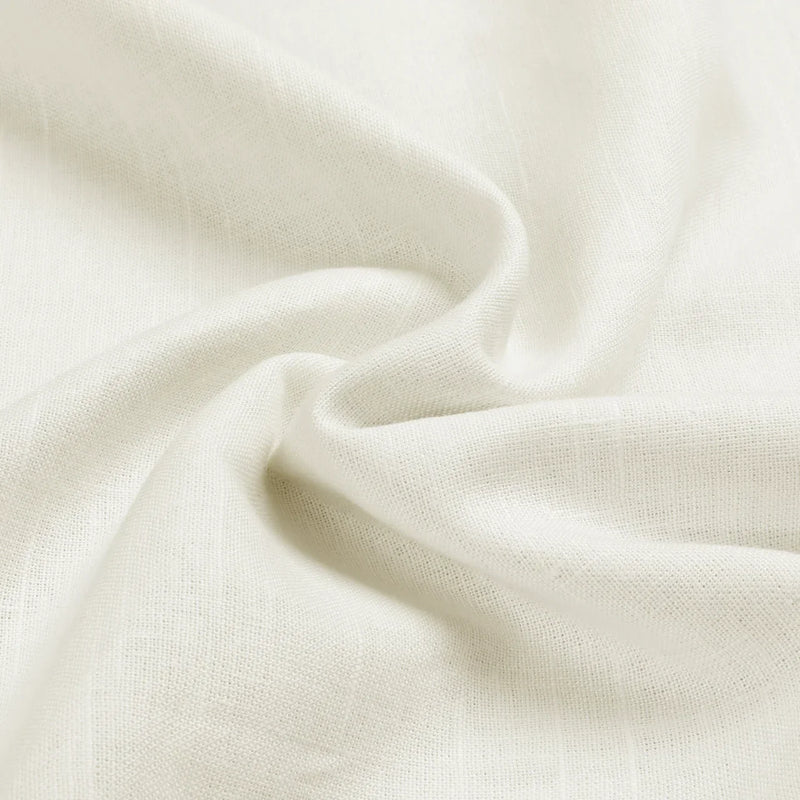 Jawara Textured Linen Cotton Tie Top Curtains