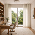 Jawara Linen Cotton S-fold Curtain with Belt Hook - Lora Track