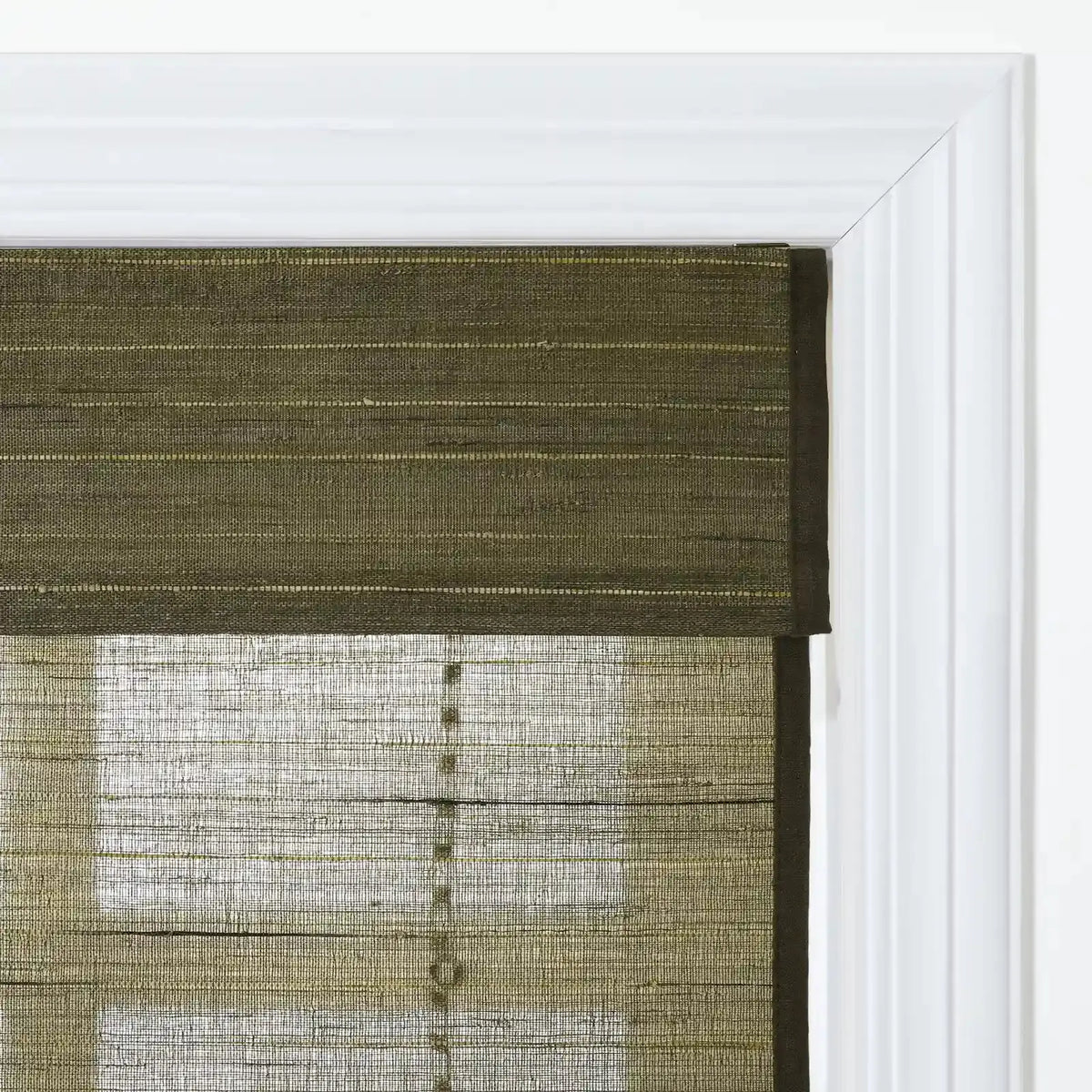 Rae Natural Ramie Jute Woven Wood Blinds - Series D