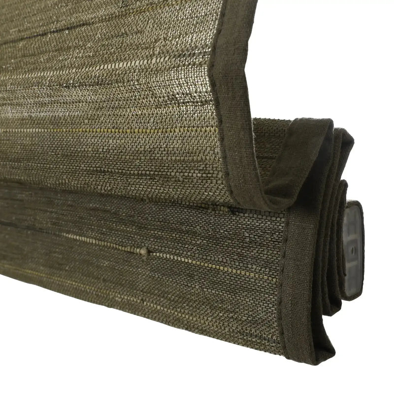 Rae Natural Ramie Jute Woven Wood Blinds - Series D