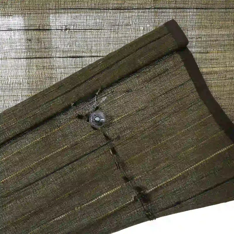 Rae Natural Ramie Jute Woven Wood Blinds - Series D