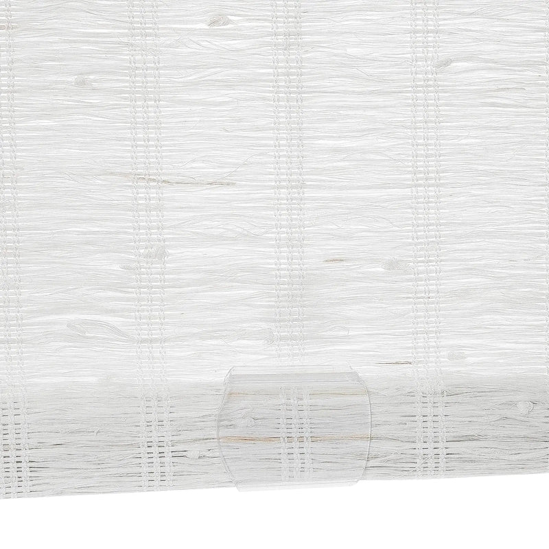 Rae Natural Ramie Flax Woven Wood Blinds - Series C