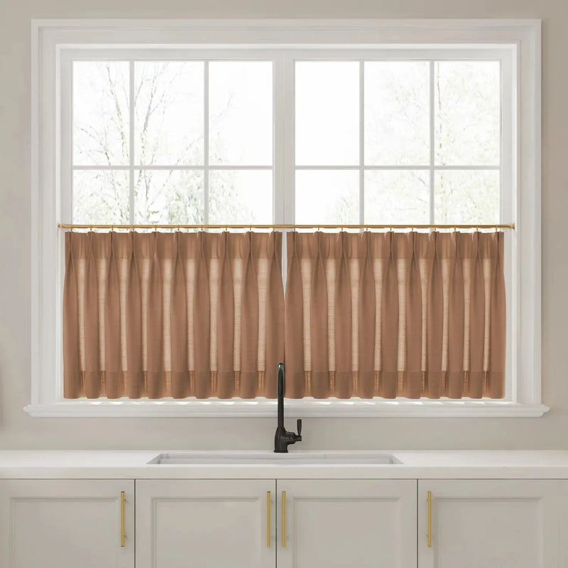 Liz Linen Cafe Curtains