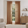 Liz Linen Soft Top Curtains