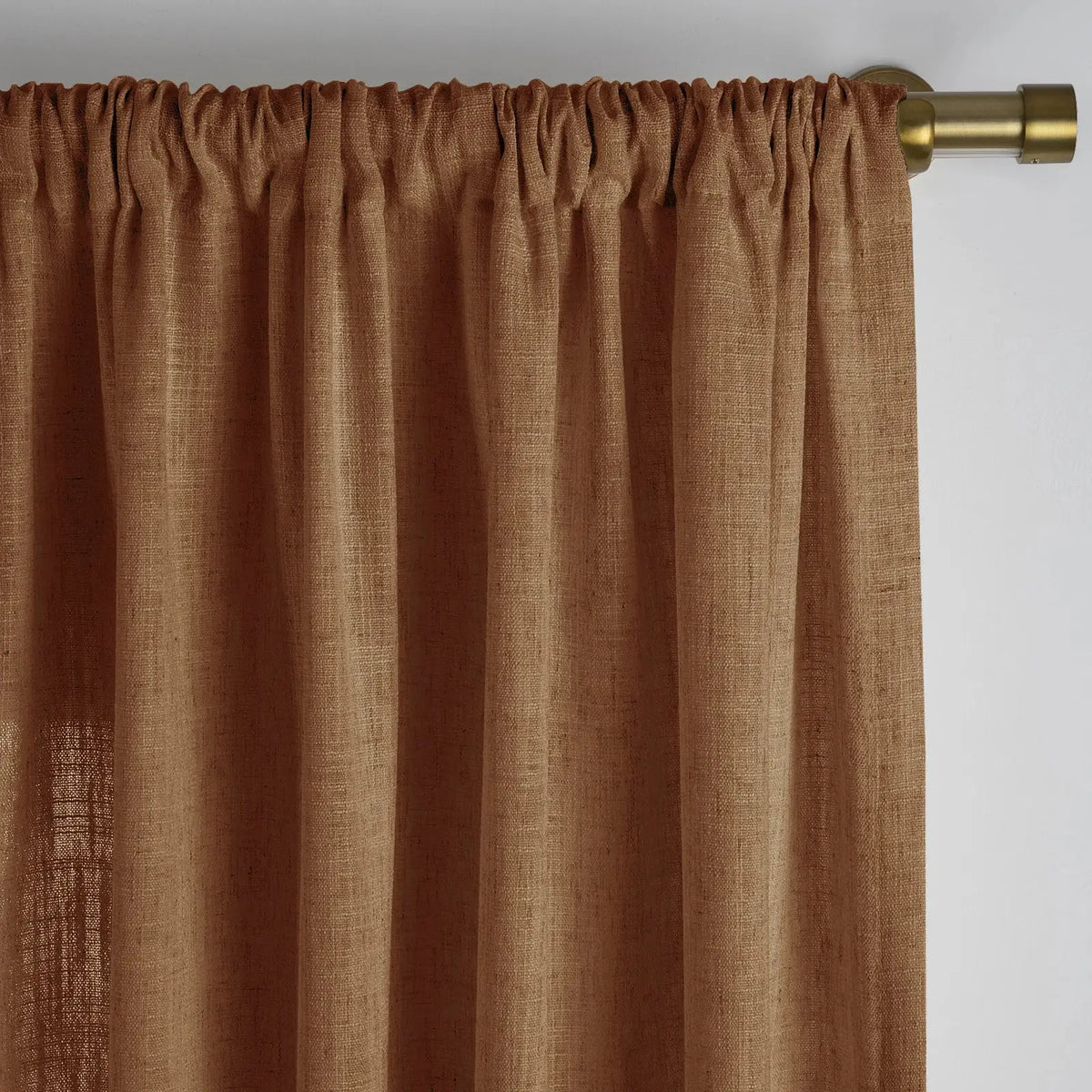 Liz Linen Soft Top Curtains