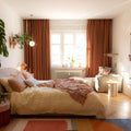Liz Linen Pleated Curtains
