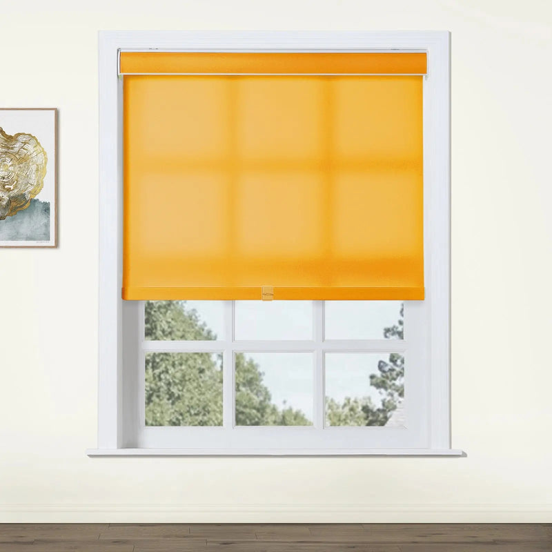 Alvin Basic Room Darkening Cordless Roller Blinds