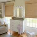 Lay Natural Ramie Bamboo Woven Blind - Beige