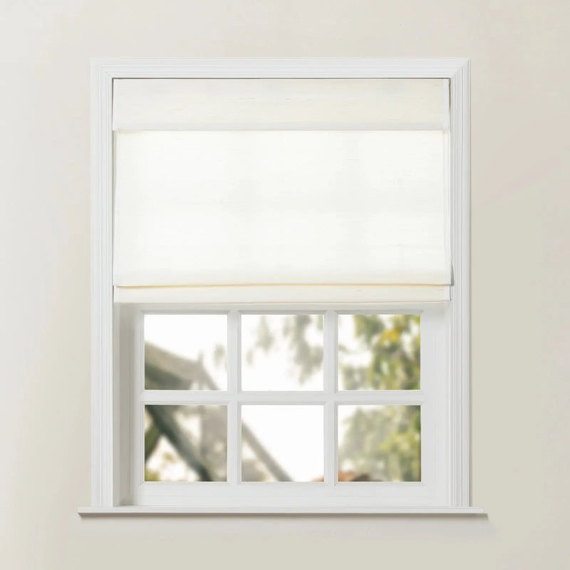 Rae Natural Ramie Jute Woven Wood Blinds - Series D