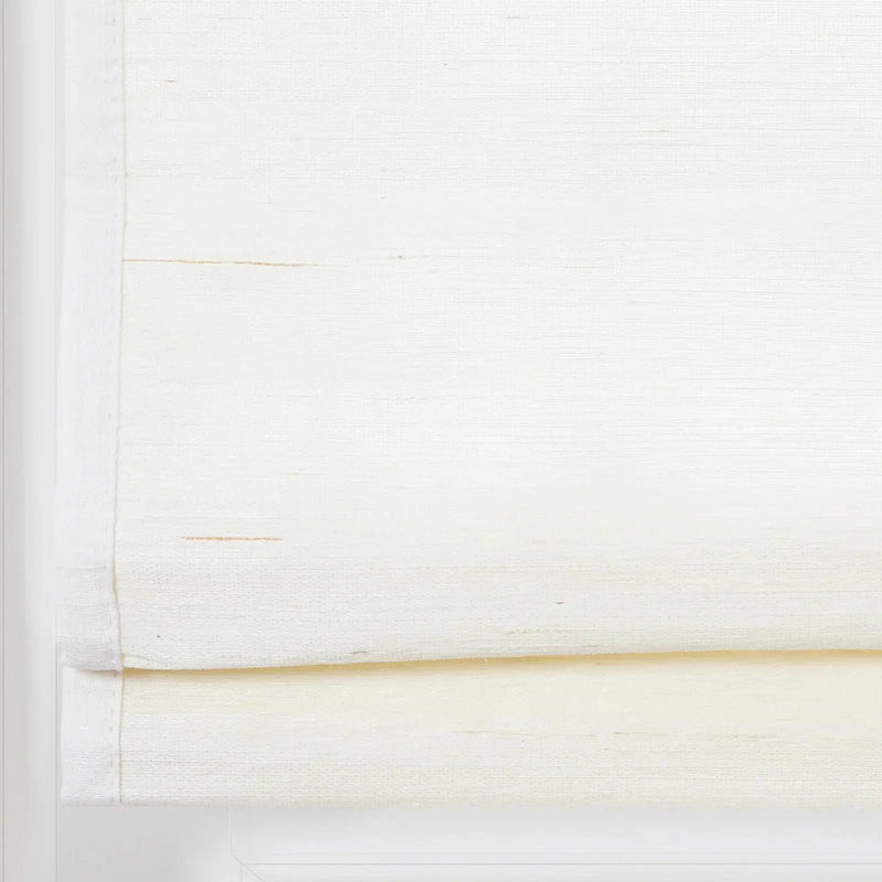 Rae Natural Ramie Jute Woven Wood Blinds - Series D