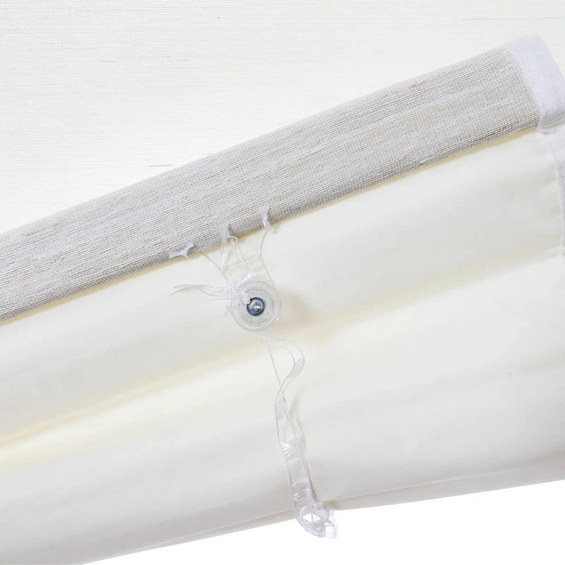 Rae Natural Ramie Jute Woven Wood Blinds - Series D