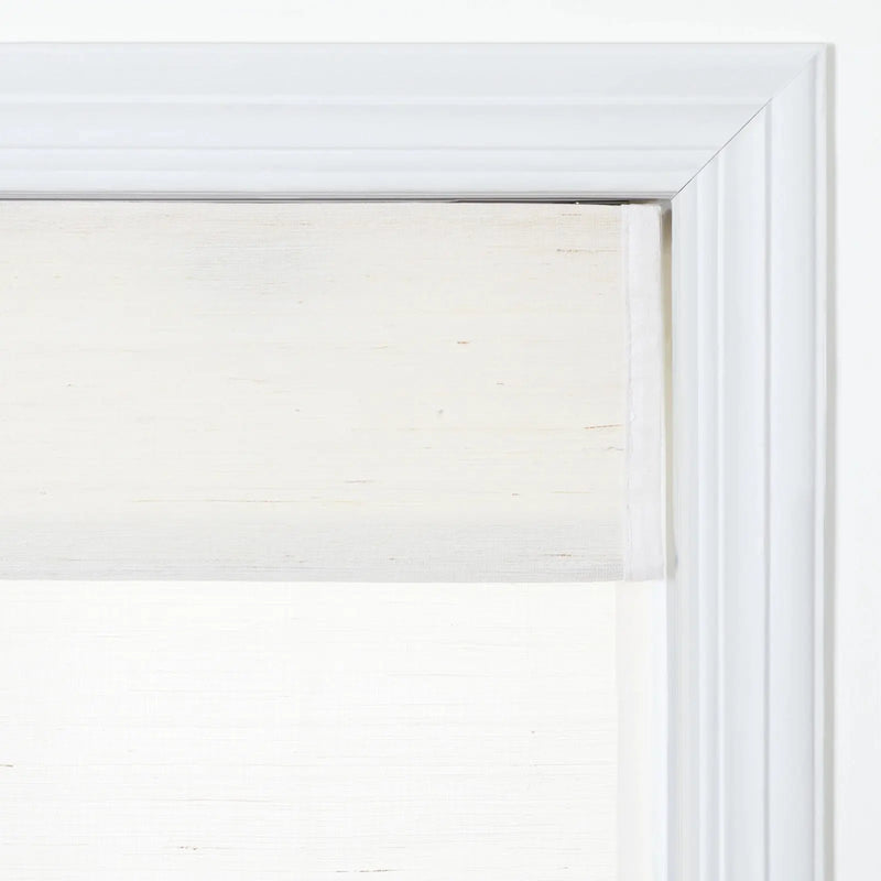 Rae Natural Ramie Jute Woven Wood Blinds - Series D
