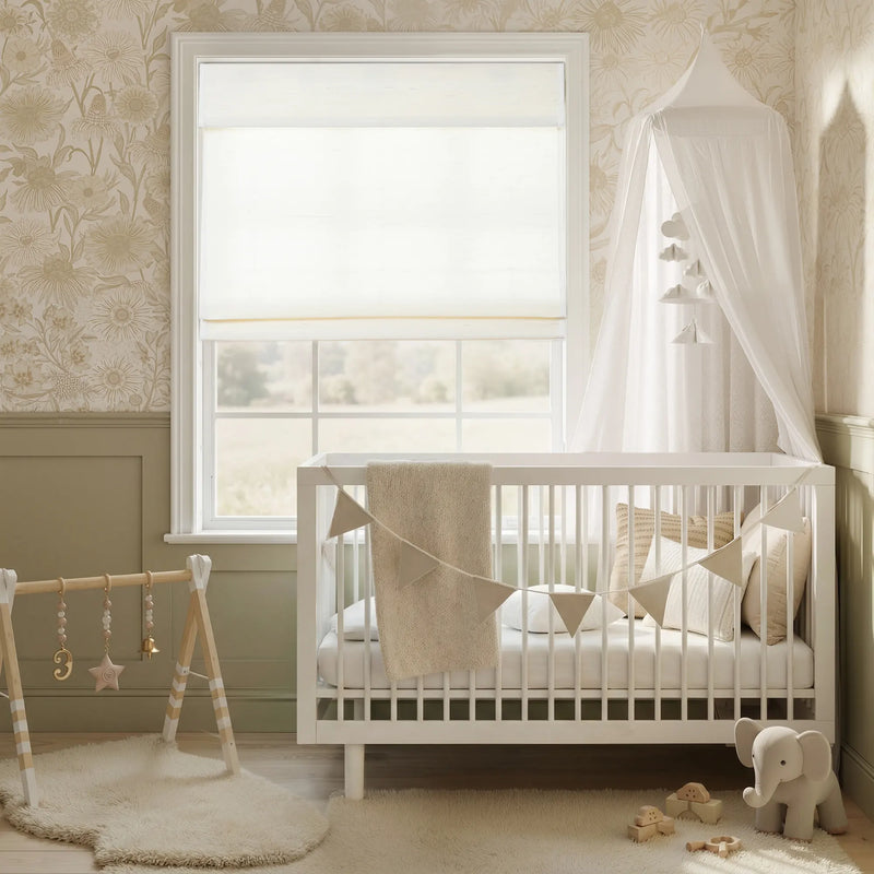 Rae Natural Ramie Jute Woven Wood Blinds - Series D