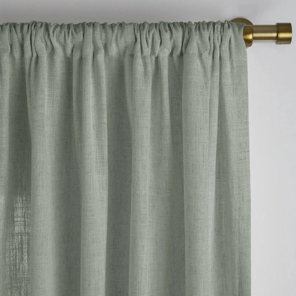 Liz Linen Soft Top Curtains