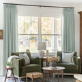 Liz Linen Pleated Curtains