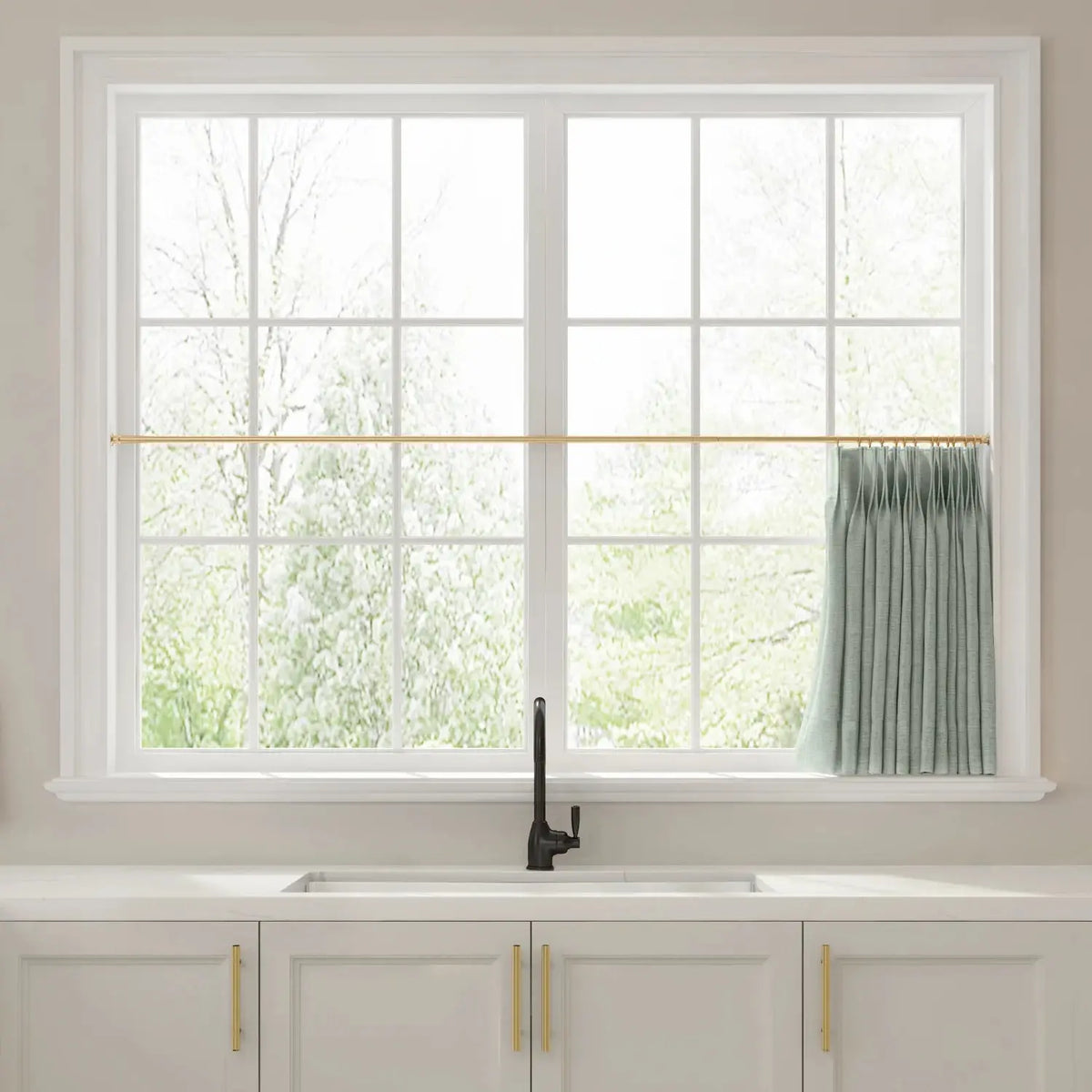 Liz Linen Cafe Curtains