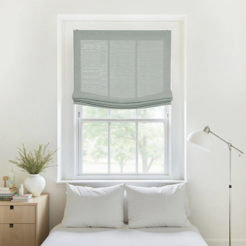 Liz Linen Relaxed Roman Blind Cord Lift