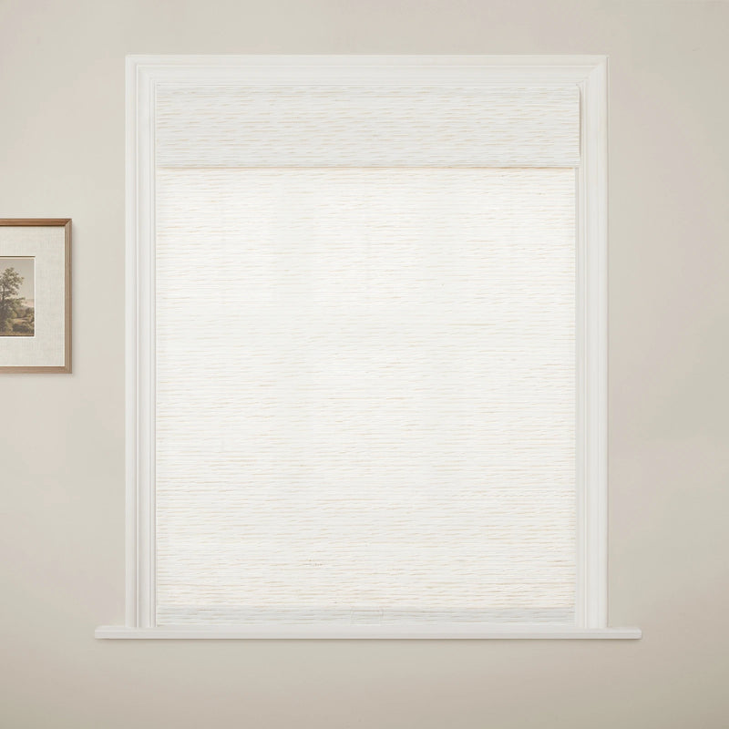 Rae Natural Ramie Jute Woven Wood Shades - Series W