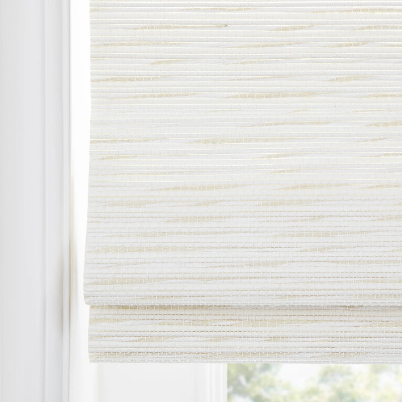 Rae Natural Ramie Jute Woven Wood Shades - Series W