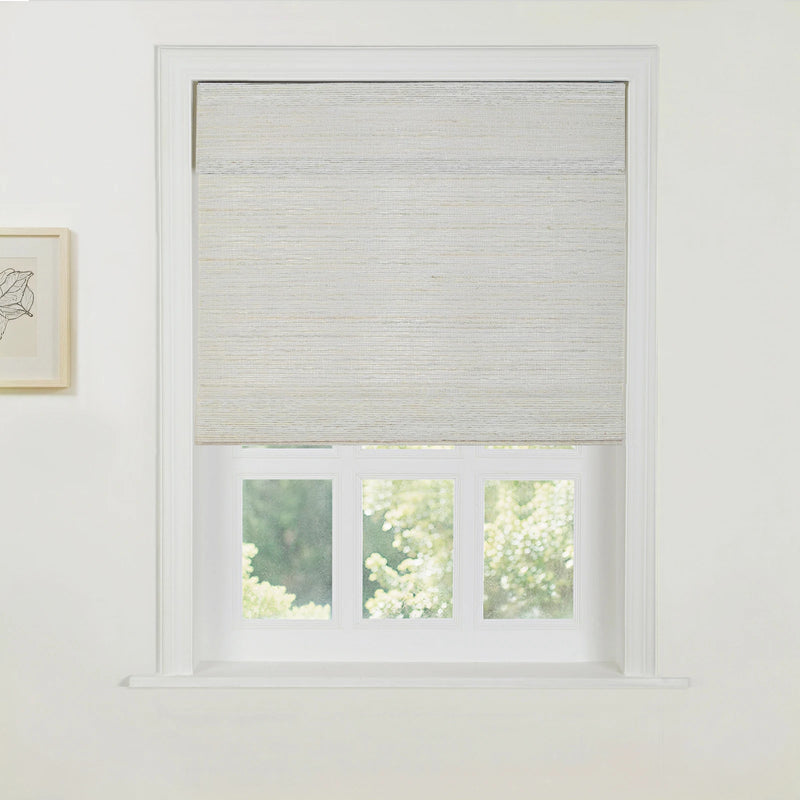 Rae Natural Ramie Jute Woven Wood Shades - Series W