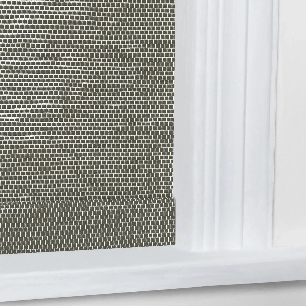 Rae Natural Jute Woven Wood Roller Blinds Cordless