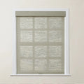 Rae Natural Jute Woven Wood Roller Blinds Cordless