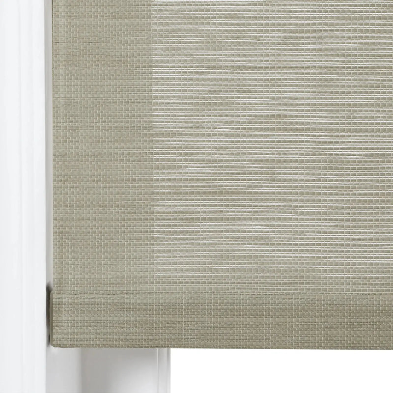 Rae Natural Jute Woven Wood Roller Blinds Cordless