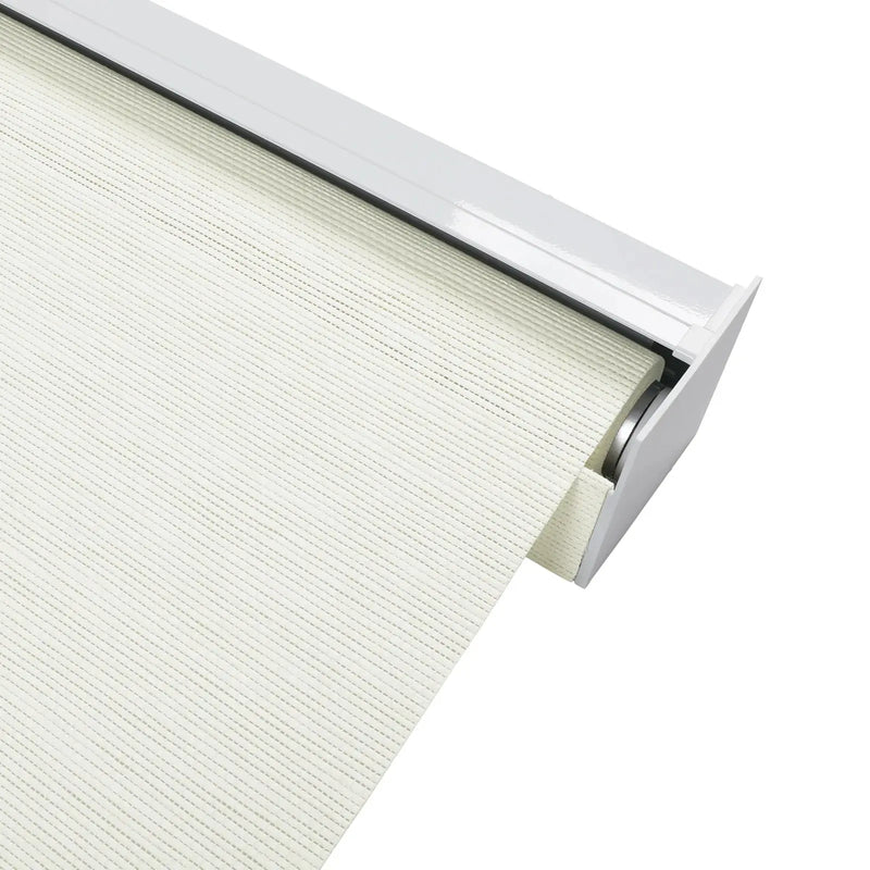 Rae Natural Jute Woven Wood Roller Blinds Cordless