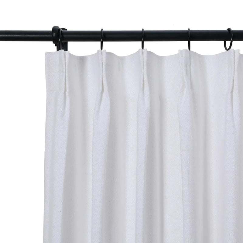 Isabella Heavyweight Cotton Pleated Curtains