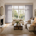 Liz Linen S-fold Curtain with Belt Hook - Lora Track