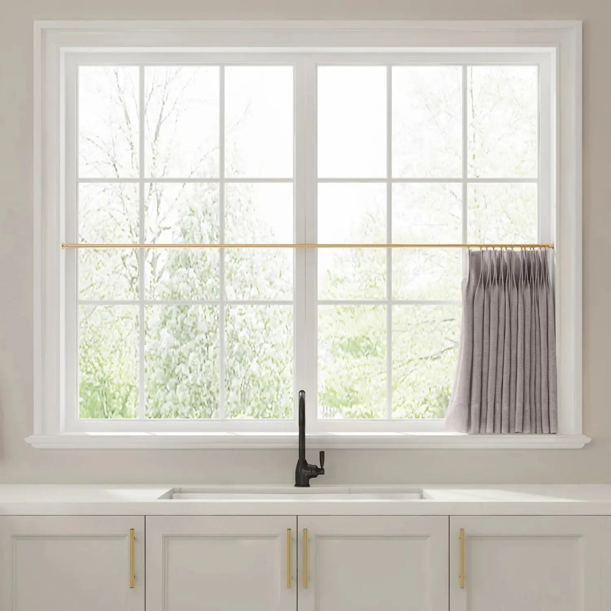 Liz Linen Cafe Curtains