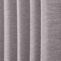 Parchment Liz linen curtains in a close room detail highlighting the linen texture and colour