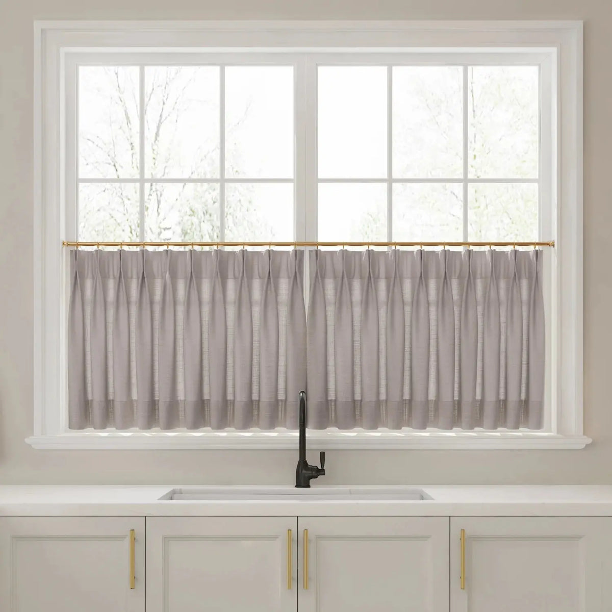 Liz Linen Cafe Curtains