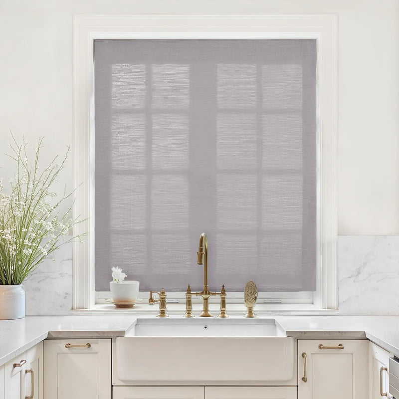 Liz Linen Relaxed Roman Blind Cord Lift