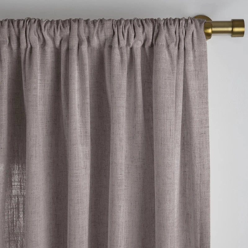 Liz Linen Soft Top Curtains