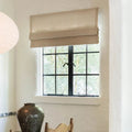 Patti Belgian Linen Roman Blind Cordless
